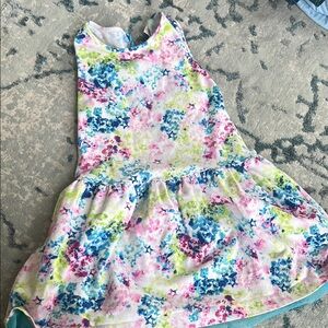 American Girl Casual Dress in Vibrant Blue